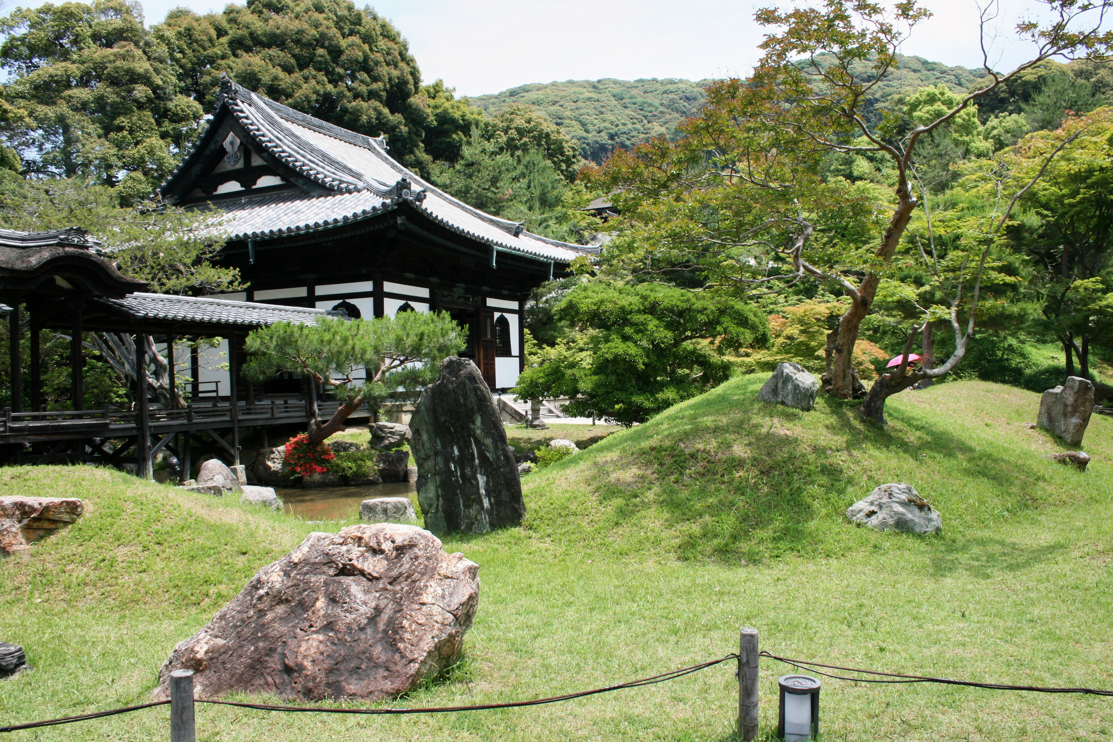圆山公园方向的远景